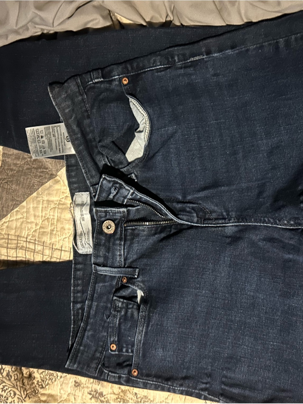 Women’s Dark Blue Denim Jeans - Classic Slim Fit